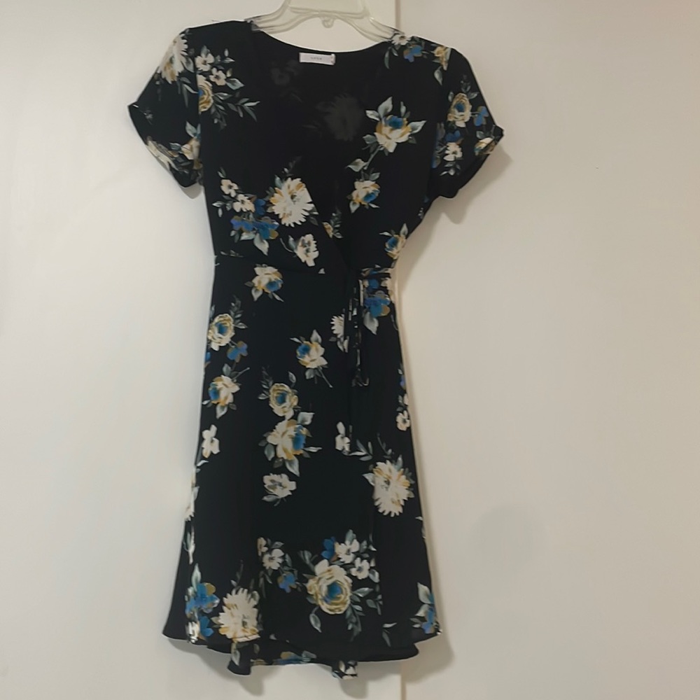 Floral Wrap Sundress